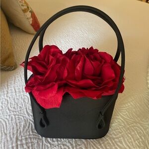 Julie Feldman Red Rose Evening Bag - NWT